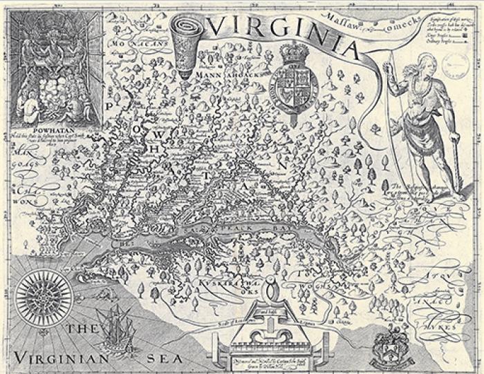 Map of Virginia