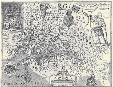 Map of Virginia