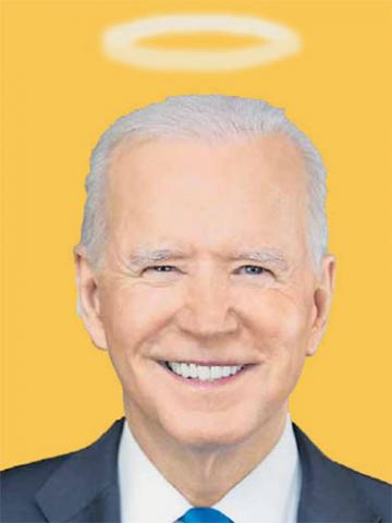 Joe Biden. PHOTO: ADAM SCHULTZ/ WHITEHOUSE.GOV VIA WIKIMEDIA COMMONS (PUBLIC DOMAIN). HALO ADDED