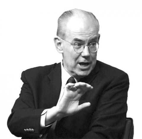 US historian John Mearsheimer in 2014. PHOTO: CHATHAM HOUSE (CC BY 2.0)