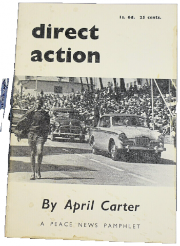 Cover of April Carter's book 'Direct Action'