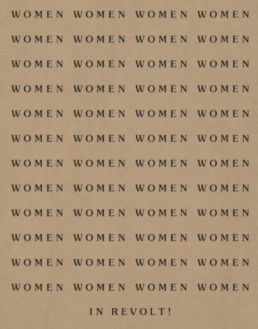 Women in Revolt book cover